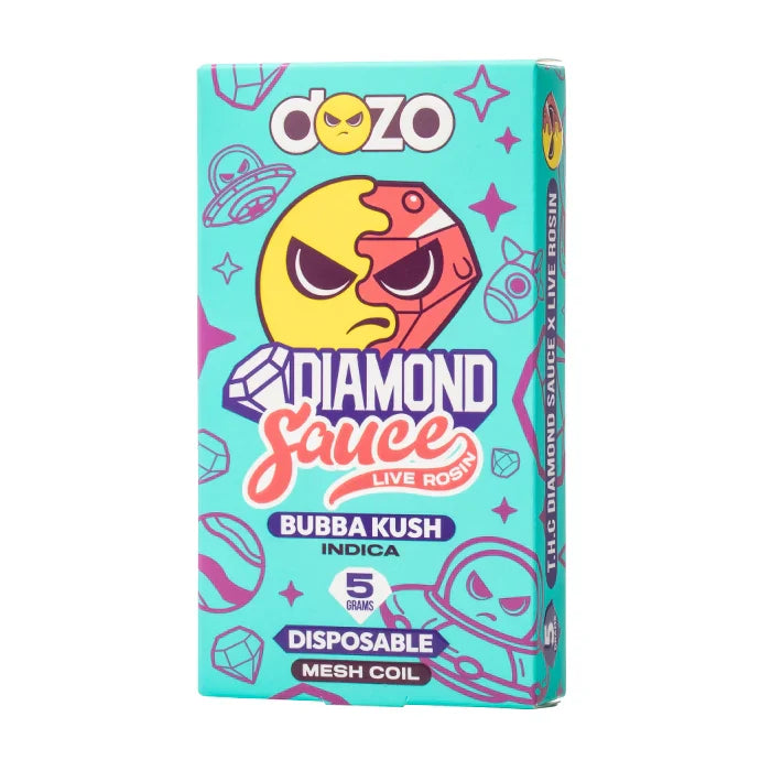 DOZO DIAMOND SAUCE LIVE ROSIN DISPOSABLE 5G - Image 2