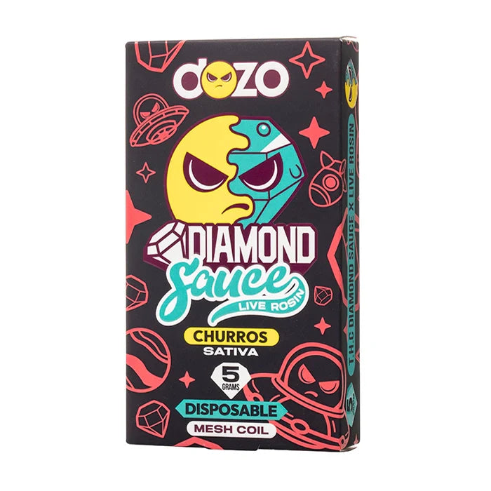 DOZO DIAMOND SAUCE LIVE ROSIN DISPOSABLE 5G - Image 3