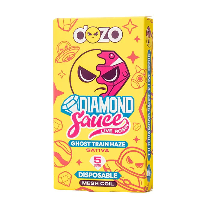 DOZO DIAMOND SAUCE LIVE ROSIN DISPOSABLE 5G - Image 4