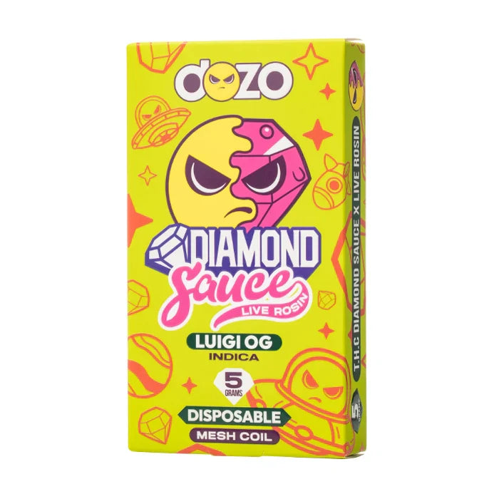 DOZO DIAMOND SAUCE LIVE ROSIN DISPOSABLE 5G - Image 5