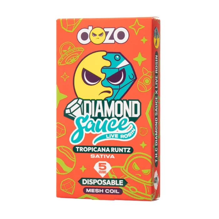 DOZO DIAMOND SAUCE LIVE ROSIN DISPOSABLE 5G - Image 7