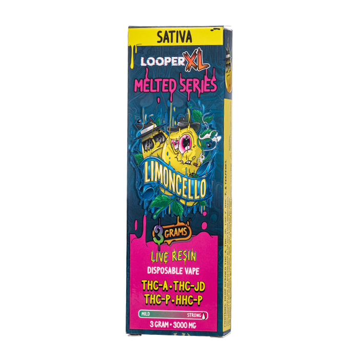 Looper XL Melted Series Live Resin Disposable 3G - Image 4